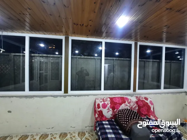 شبابيك المنيوم لون ابيض ارتفاع 150 عرض 200 عدد 10