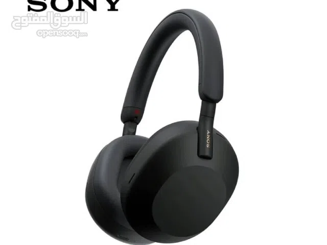 سماعة سوني Sony WH-1000XM5 أصلية - شبه جديدة (Open Box) - كامل ملحقاتها