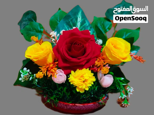 بوكية ورد مدور