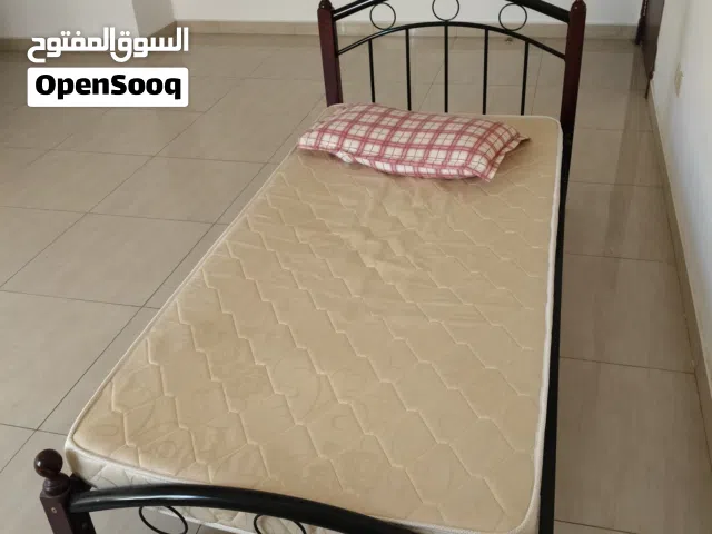 Bed frame with mattress