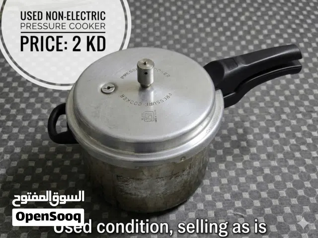 Used Aluminum Pressure Cooker - 5 Liters