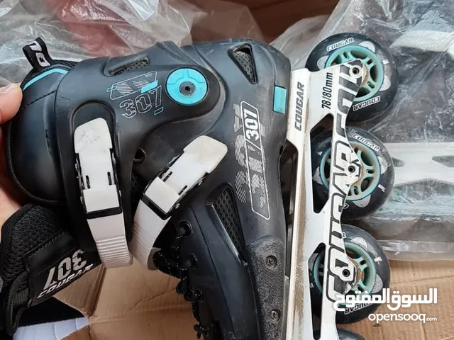 سكيت كوجر 307 استعمال 4 شهور خفيف قابل للفصال البسيط جدا