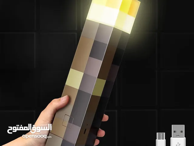 مصباح حائط LED مستوحى من Minecraft