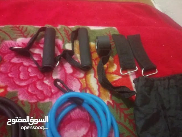 حبال مقاومه بجميع معداته نسبه الاستخدام 1٪