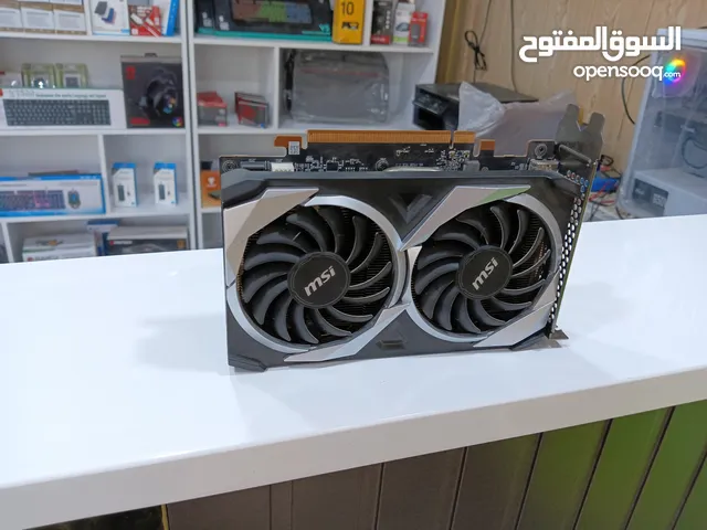 كرت شاشه مستعمل MSI Mech Rx 6500xt 4G DDR6 Pcie 4 السعر 150 الف فقط  العنوان نجف_شارع بنات الحسن