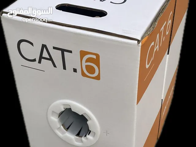 كابل شبكة هيكفيجن 22% نحاس Cat6 – طول 305 متر HIKVISION NETWORK CABLE 22% COPPER CAT6 CCA