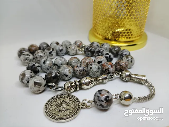 سبح متنوعة من احجار اصليه تفصيل راقي جدا وبسعر مغري