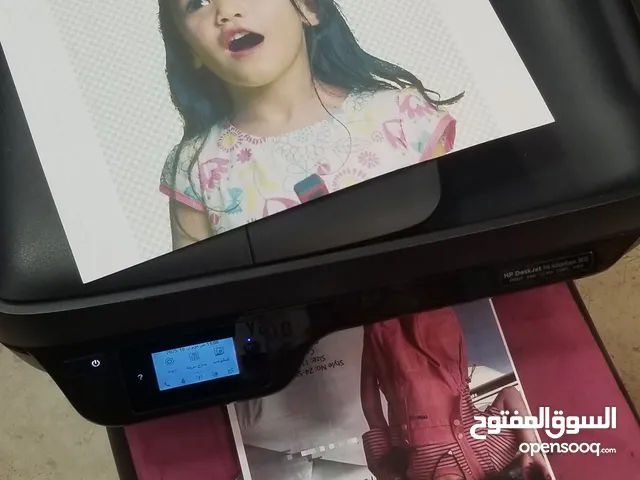 طابعة hp ملونة مع سكانر وحبر فل ويرلس فخمة