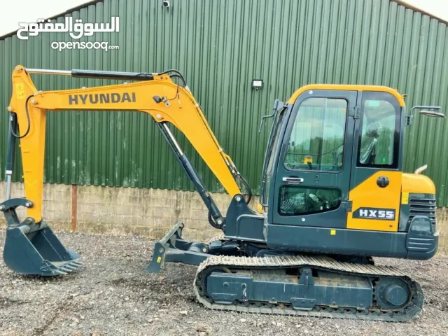 2020 Hyundai HX55 Excavator - Only 17hrs - 4 Cylinder Yanmar Engine - Digger