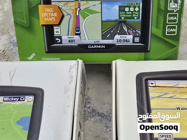 Garmin and TomTom GPS