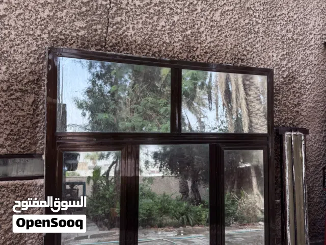 شبابيك الالمنيوم مستعمله عدد 2