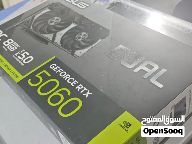 كارت شاشه جديد RTX 5060 8GB asus dual oc