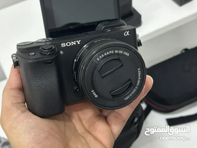 كاميرة سوني a6400 مستعملة بشكل بسيط