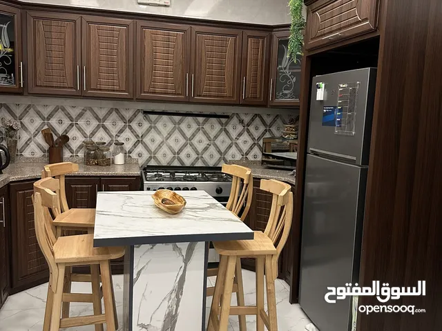 4 كراسي بار خشب زان مصري