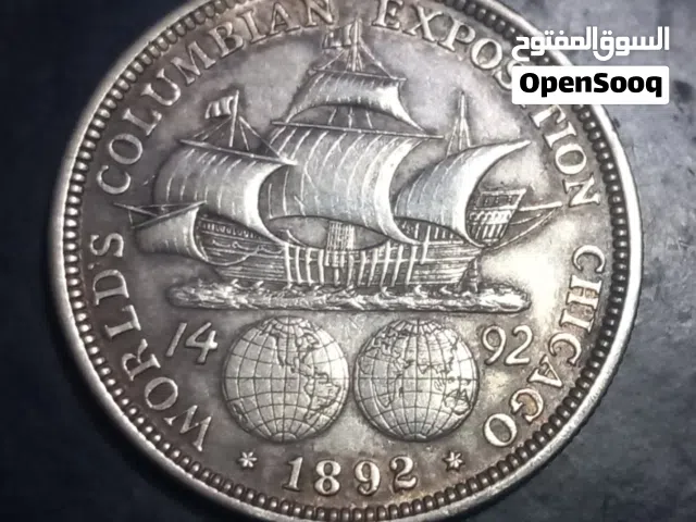 نصف دولار  امريمي فضي