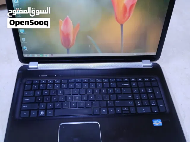 core i7 & 17 inch screen size. hp pavilion dv7 core i7 2nd generation perfect condition