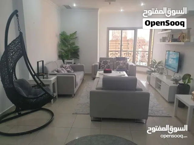للإيجار المؤقت شقة مفروشة بالكامل في أبوحليفة ق 2 من 17 / 6 إلى 17 / 8