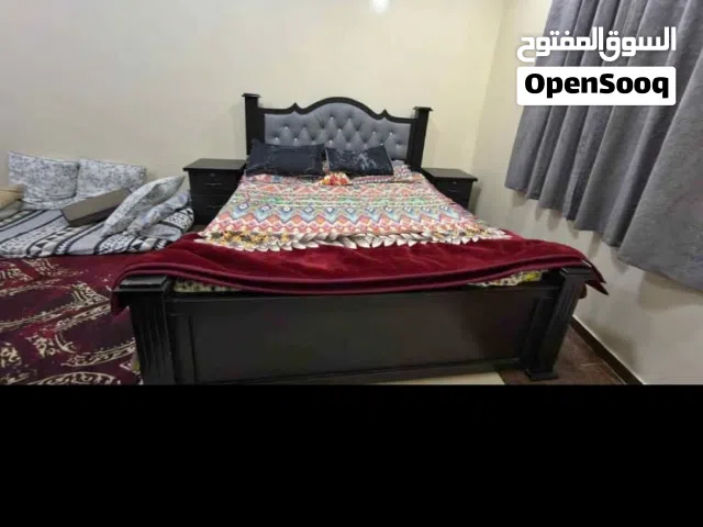 Double bed 180/200 with side tables mattress delivery fixing all over Bahrain