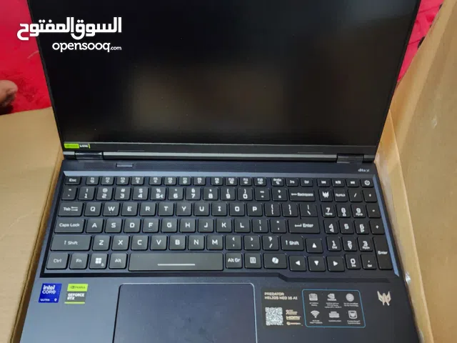 لابتوب ألعاب Acer Predator Helios Neo 16 i9 ultra