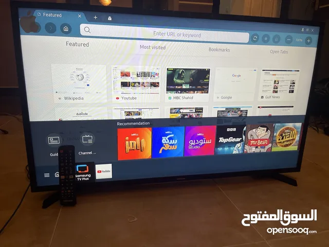 Samsung tv great use Netflix and shahid and YouTube تلفزيون مستعمل نضيف شاهد و نتفلكس و يوتيوب