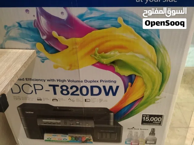 طابعة Brother DCP-T820DW. ملون