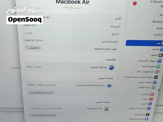 MacBook Air 2022 15 inch