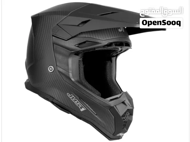 J22 Solid Lightweight Carbon Fiber Off-Road Matte Motorcycle Helmet - 680021