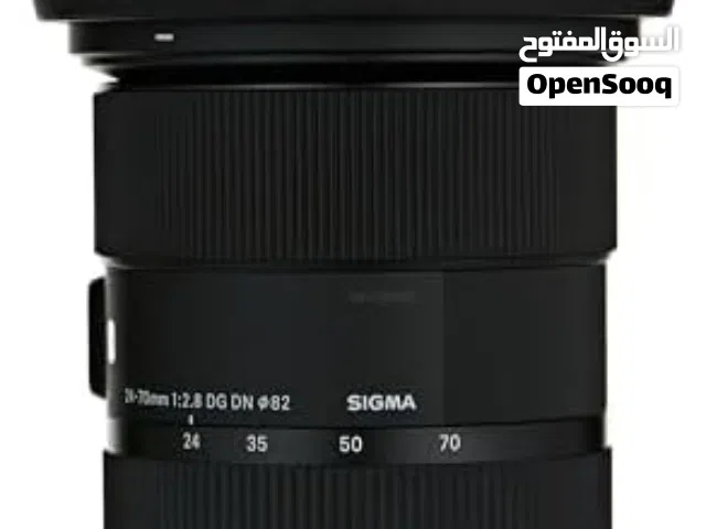 مطلوب عدسه سوني سيجما للاجار
