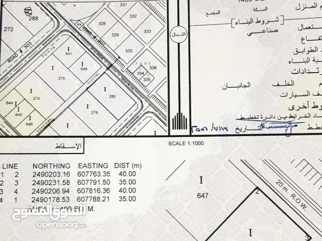 Industrial Land for Sale in Al Sharqiya Sinaw