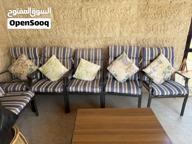 كراسي حديقه 6 مقاعد منفصل