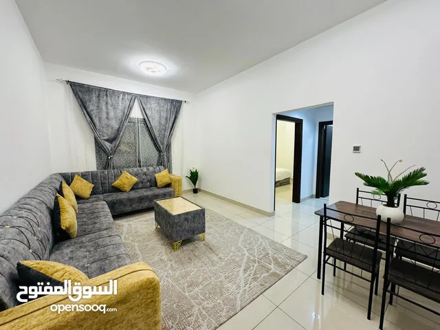 F3 / النعيمية 2 - غرفة وصالة - قريب شارع الكويت - ايجار شهري - شامل جميع الفواتير - مفروشة فرش جديد