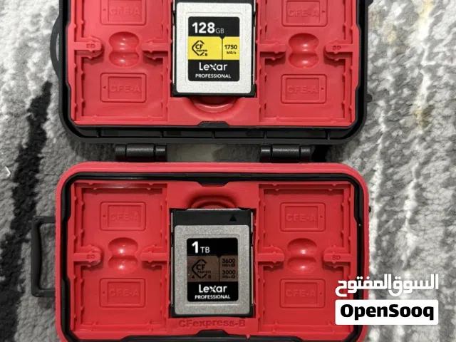Cf express type B laxer 1 tb  Cf express type B laxer 128 gb