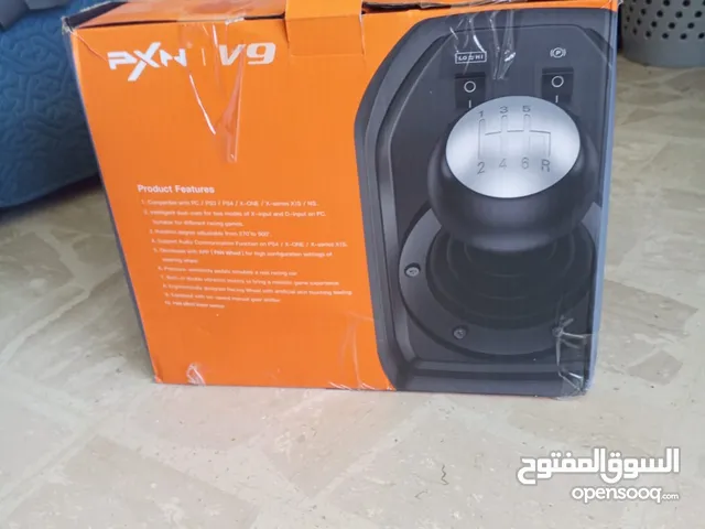 للبيع ستيرينج مع جير وبدالات  لألعاب السيارات والسباقات Racing Wheel