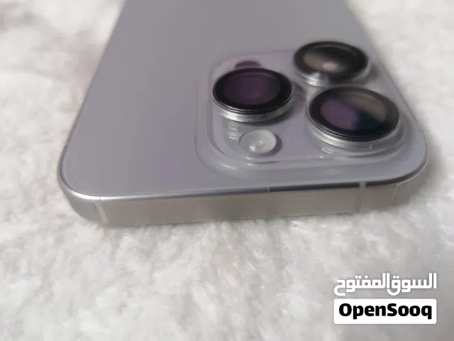 للبيع فقط ايفون15 برو لون تيتانيوم طبيعي