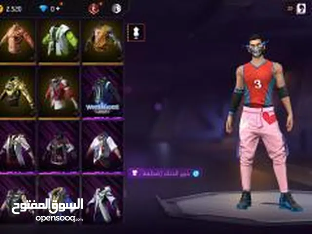 Free Fire Accounts and Characters for Sale in Irbid