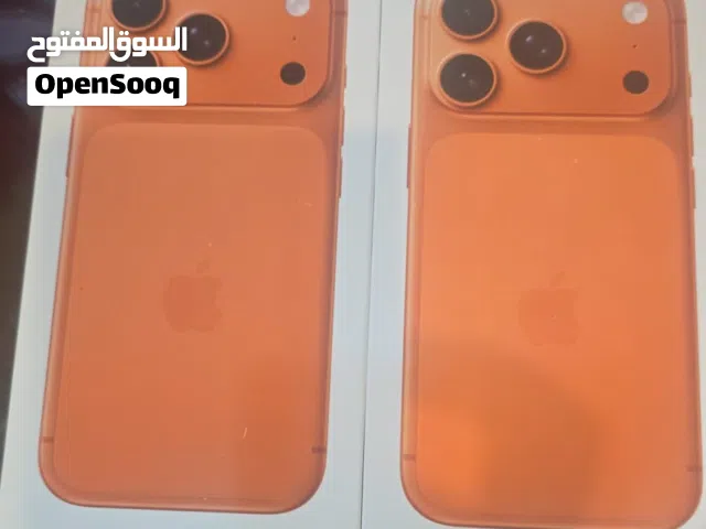 2 new iphone pro 17  512 gb middle east