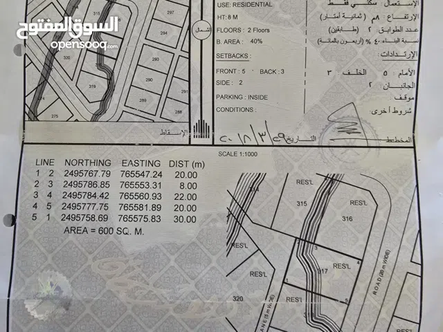 Residential Land for Sale in Al Sharqiya Sur