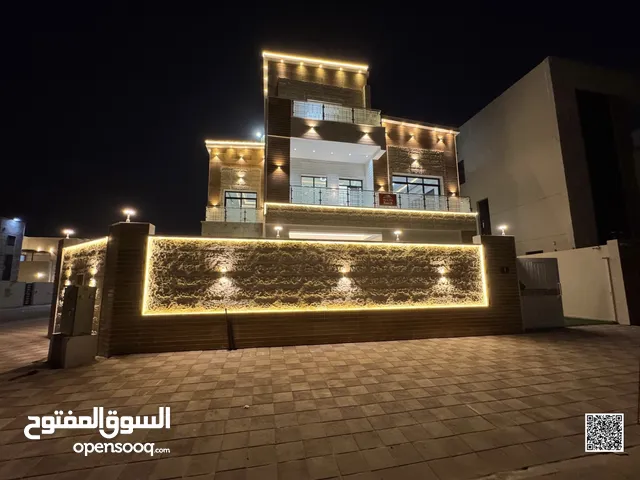 *M فيلا فاخرة للبيع بالزاهية – عجمان -6 غرف ماستر -روف واسع -شامل رسوم التسجيل- قريب من جميع الخدمات