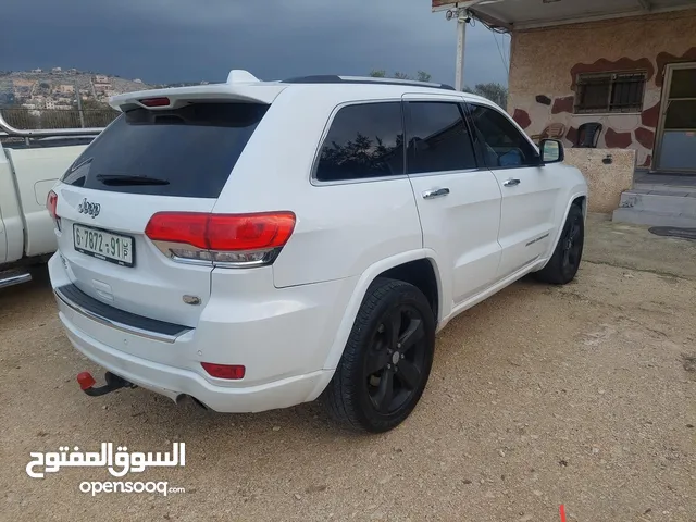 جيب جراند شيروكي موديل 2014اوفر لاند فحص نظيف من جميعو