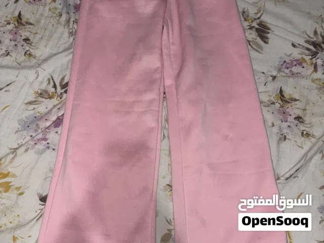 Rose gold baggy sweatpants