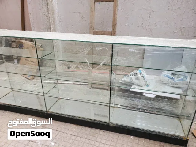 طاوله زجاج لبيع لاصحاب البقالات