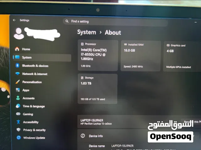Windows HP for sale  in Amman