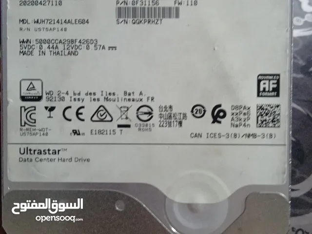 Hard HDD western digital 14TB