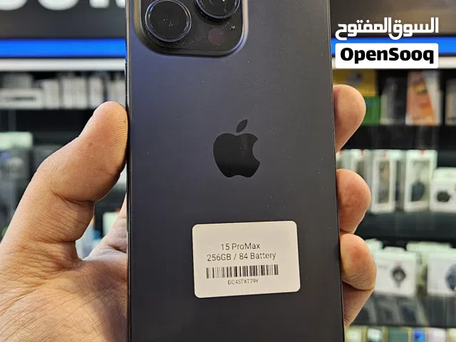 IPHONE 15 PRO MAX 256GB  ايفون 15 برو ماكس 256 جيجا