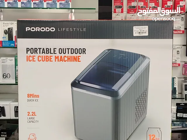 Porodo Lifestyle Portable Outdoor ICE Cube Machine
