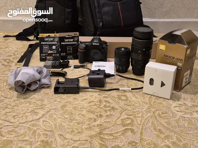 nikon d850 مع جميع اغرتصها