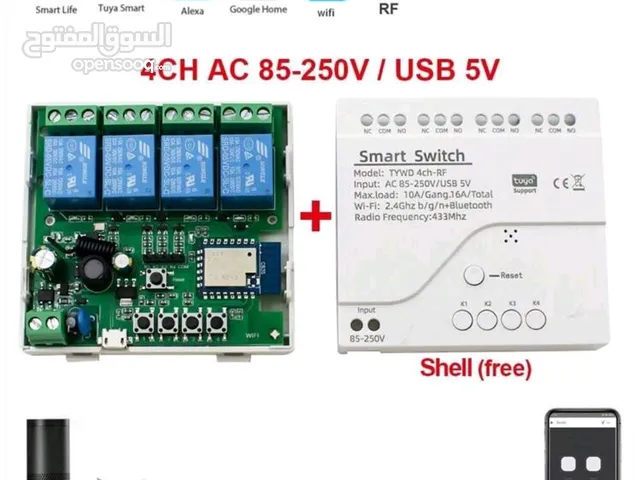 هذا المنتج هو 1/2/3/4 قنوات عالمية واي فاي اللاسلكية الذكية التبديل مع وحدة RF 433MHz