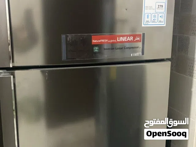 ثلاجة LG Inverter Linear (ذكية وموفرة) - بحالة عامة جيدة//التسليم بعد 10/6