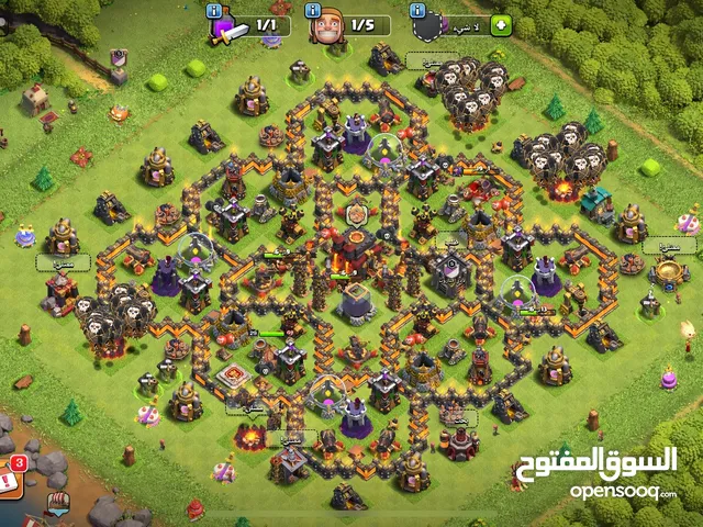 Clash of Clans Accounts and Characters for Sale in Farwaniya