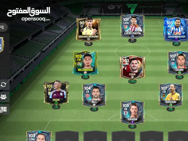حساب fc mobile +103 OVR رائع للبيع تمن مناسب